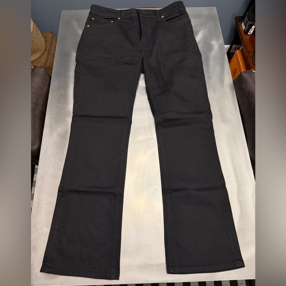 American Eagle bootcut jeans, black, 34/32